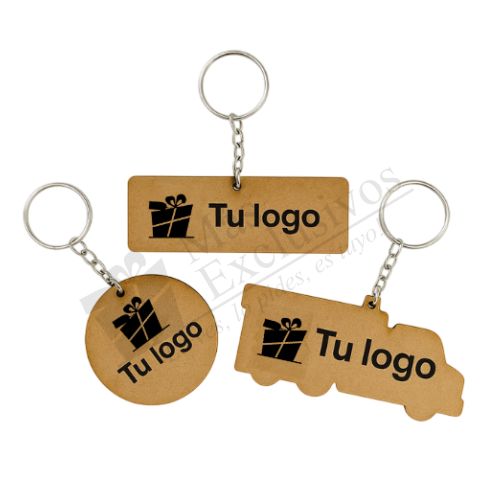 Llaveros Personalizados en MDF – 5x4cm