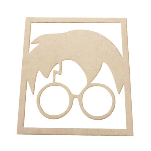 1 Marco Decorativo Harry Potter MDF