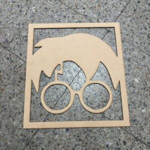 4 Marco Decorativo Harry Potter MDF